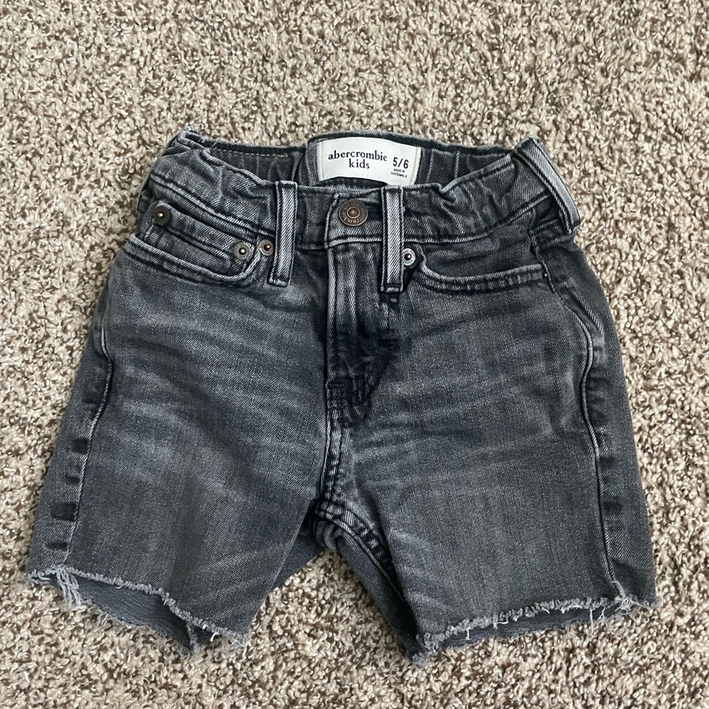 Boys Abercrombie cut off shorts
